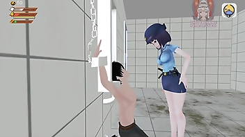 3D FEMDOM GAME: TOILET HUMILIATION DEGRADED AND CHAINED
