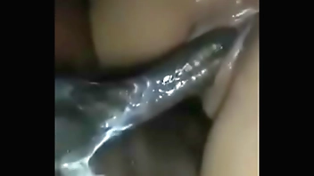 Ebony Teen Creaming On BBC Uncontrollably