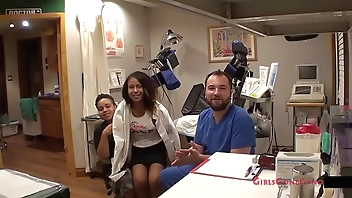Katalina's Girlfriend Watches Doctor Examine Her Nude Body GirlsGoneGyno.com More Medical Fetish Movies Reup