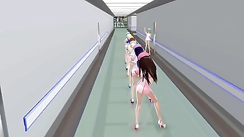 Ievan Polkka＋Kimagure Mercy＋Rocket Lanterns（LongMIX）＋OH MY JULIET【MMD R18】