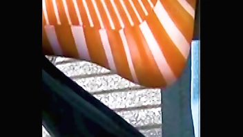 Girl plays with her black ballet flats, stinky sweaty colored nylons - Shoeplay, Dipping , Dangling