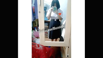 นักศึกษาเงี่ยนจัดติ้วหีน้ำแตกคามือ