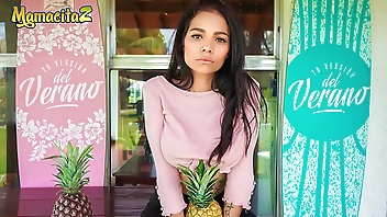 MAMACITAZ - Que Delicia!!! This Sweet Teen Latina Barely Can Handle Logan Salamanca's Cock - Mila Garcia