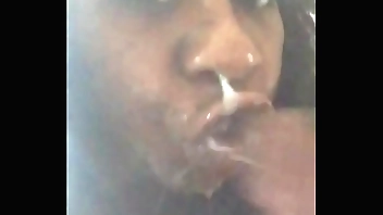 ThickZlove takes a huge Cumshot facial