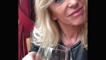 French MILF Marina Beaulieu having sex with BBC in front of her husband