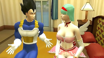 Bulma Hermosa Esposa Follada por Vegeta Sexo Duro Dragon Ball Hentai