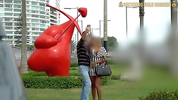 Bubble Butt Peruvian Gets Picked Up from The Park In Peru Lima And Fucked Hard