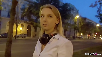 GERMAN SCOUT - CUTE TEEN CANDY PICKUP AND SEDUCE TO FUCK AT FAKE MODEL JOB