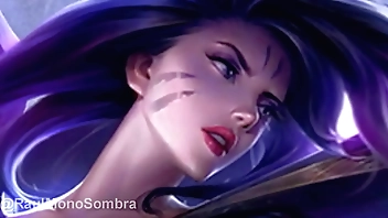 Kaisa Gostosa Vagabunda e safada tomando esporro bem gostoso do mestre das sombras