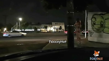 I fulfill my fantasy of standing in the corner as a prostitute and being a true whore (full video on my premium xvideos channel)