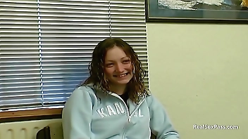 Her first time doing porn