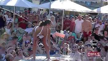 Insane Pussy Twerk Pool Party Key West Fest Sluts