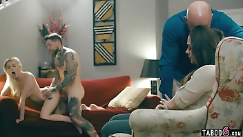 Parents made to watch their teengirl fuck a big cock