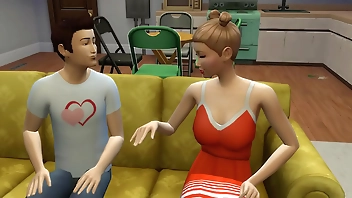 Step-Son Fucking His blonde Stepmom