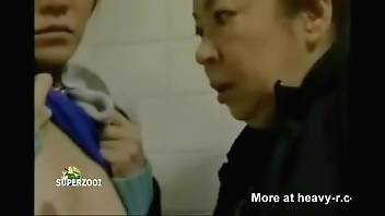 Student a. in the bathrooms