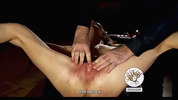 Young pussy stretched and whipped