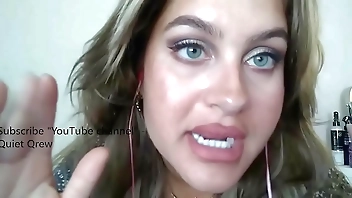 ASMR Sexy whispers while chewing bubble gum guarantee you cum