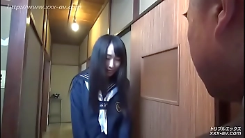 Squidpis - Uncensored Horny old japanese guy fucks hot girlfriend and teaches her