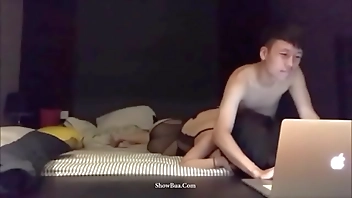 Hotgirl Phố cổ Lương Minh Phương lên đỉnh cùng bạn trai du học sinh