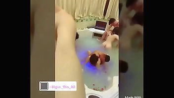 Vietnam bath together