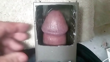 Magic Sword Box with cock volunteer