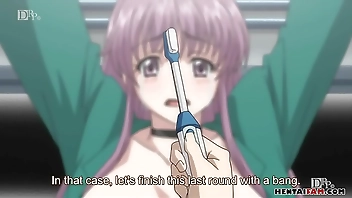 the with huge tits gets a public sex humiliation - hentai