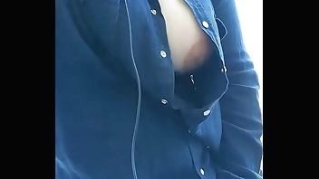 Masturbation in toilet public