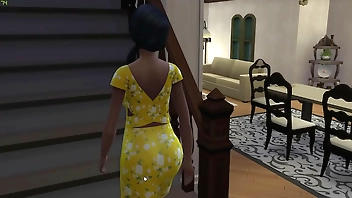 Ebony stepmom and black stepson