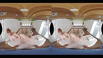 Naughty America Lauren Phillips, Lena Paul, & Skylar Snow get a happy ending with their massage