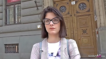 german scout 18 jahre junge studentin sara ao anal gefickt bei echten casting nach der uni