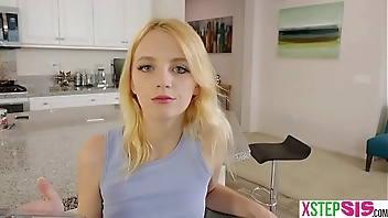 Teaching my tiny teen stepsister some responsabilities