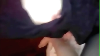 Is this already orgasm? The female leader's voice is a bit excited, right