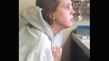 Getting blown by friend