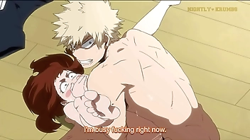 Bakugo Fucked Uraraka from Academia