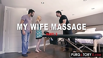 PURGATORYX My Wifes Massage Part 2 with Cassie Cloutier