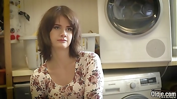 Step dad and step daughter have kinky sex because they are horny