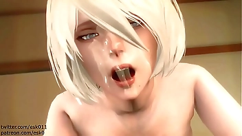 Xuprmefenix yorha 2b compilation2 alt outfit