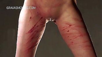 Little redhead slut whipped