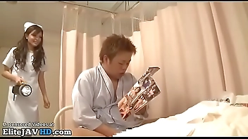 Japanese nurse caughts patient masturbating