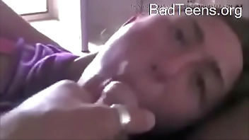 Cock Surprise Guy flashes his Dick on friends face and cum on it