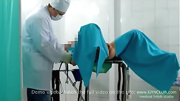 Gyno exam & vibro orgasm