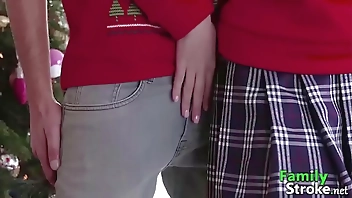 Fucking Stepsister at Christmas Pics: Full Vids FamilyStroke