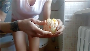 What are you doing, ? the orange juice is not prepared like this!