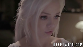 Stepmom India Summer and teen Elsa Jean fuck with