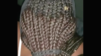 Stuck in my stepbrothers room and cream in his dick