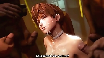 anime sex - Young japanese redhead teen gangbanged by lots of huge hard cocks - www.toonypip.vip - anime sex