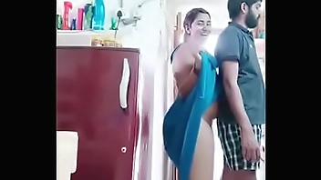 Swathi naidu romance with boyfriend while cooking