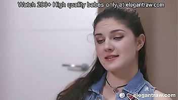 Teen student anal fucked by father in law after school