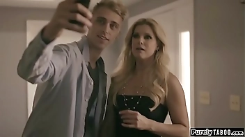 Milf finds out she is tricked into cheating with her stepson