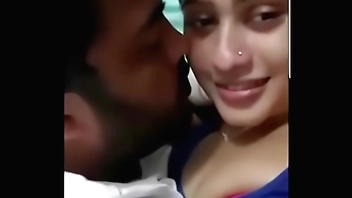 desi wife kissing and romance